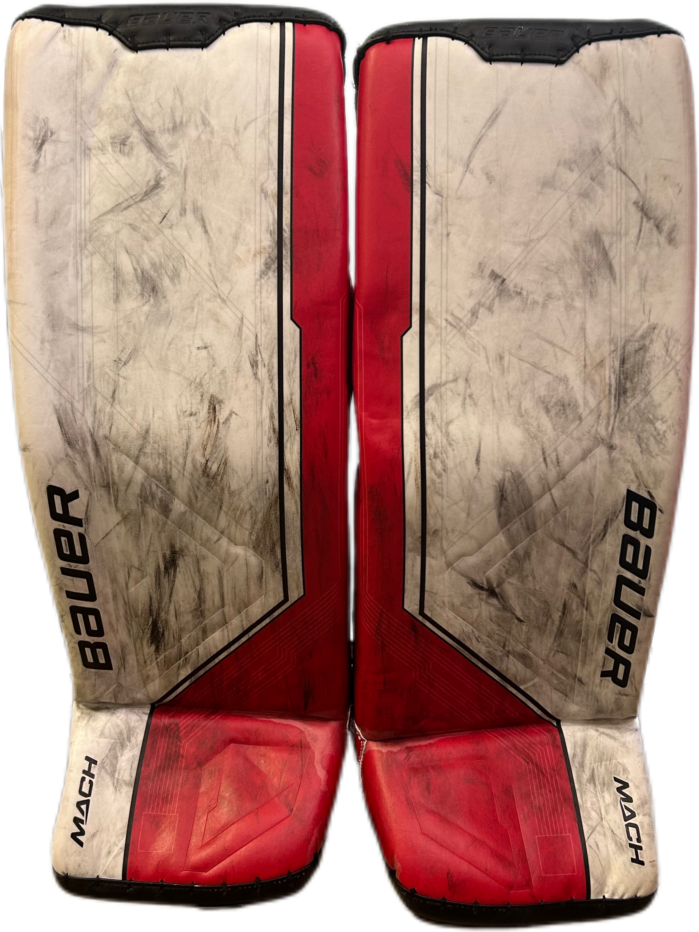 Bauer Supreme Mach - Ensemble complet Pro Stock d'occasion (blanc/rouge/noir)